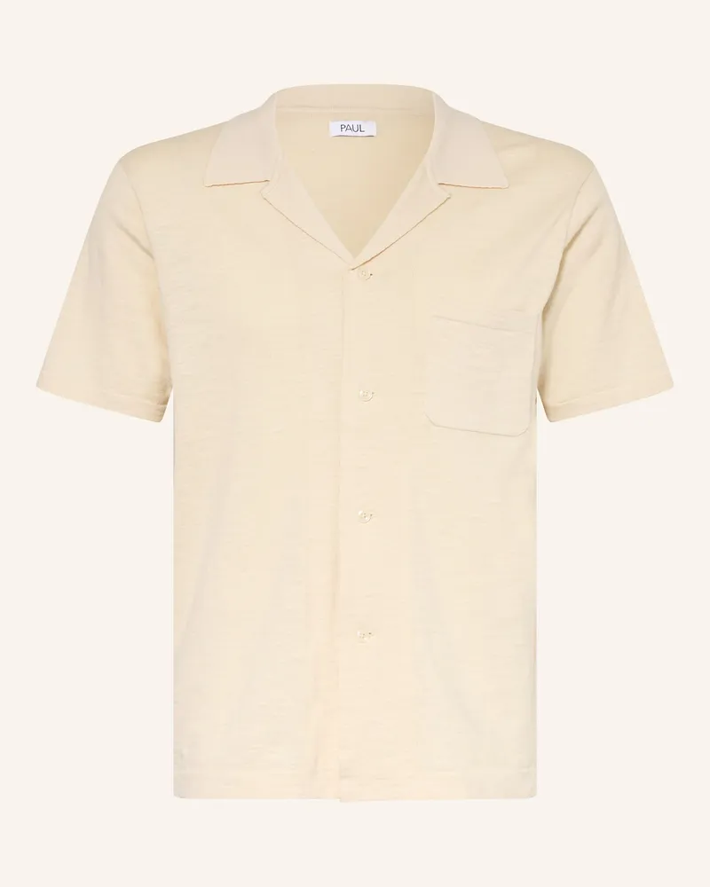 paul Resorthemd Comfort Fit weiss Ecru