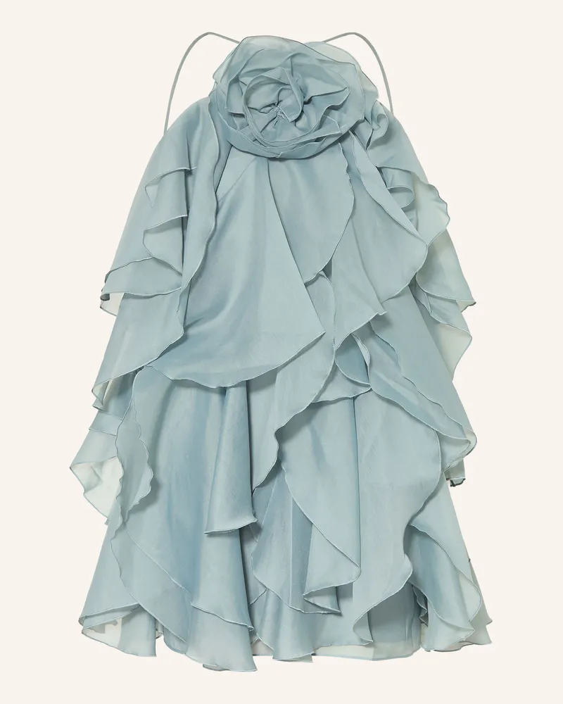 Aje. Cocktailkleid Pandorea blau Mint