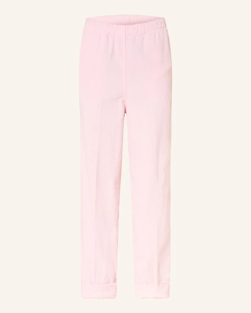 American Vintage Cordhose Padow rosa Rosa