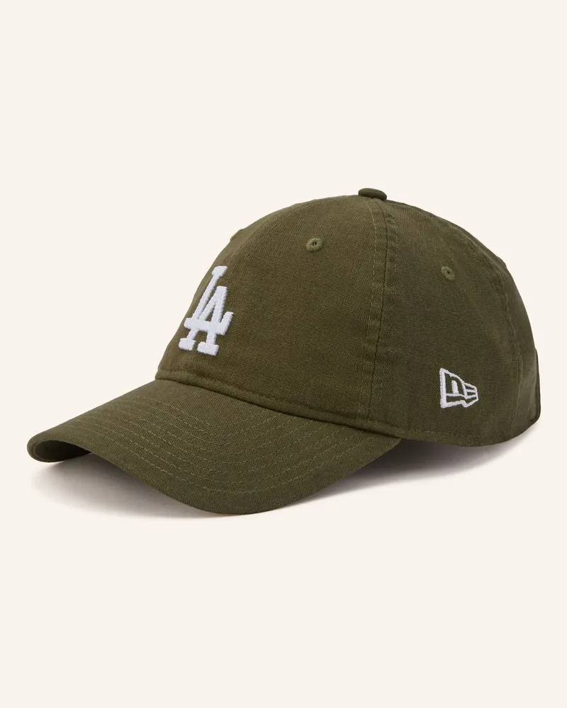 New Era Cap 9twenty® Mit Leinen gruen Oliv