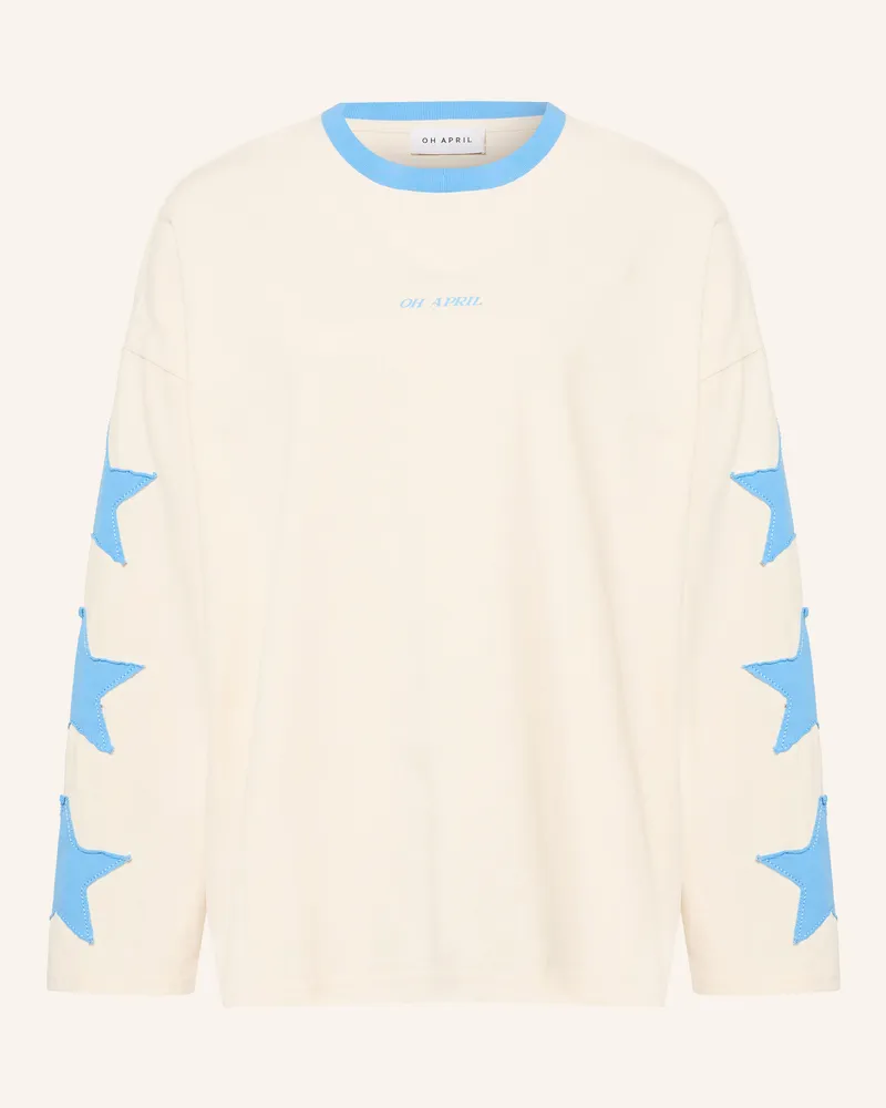 OH APRIL Longsleeve Venetia weiss Ecru