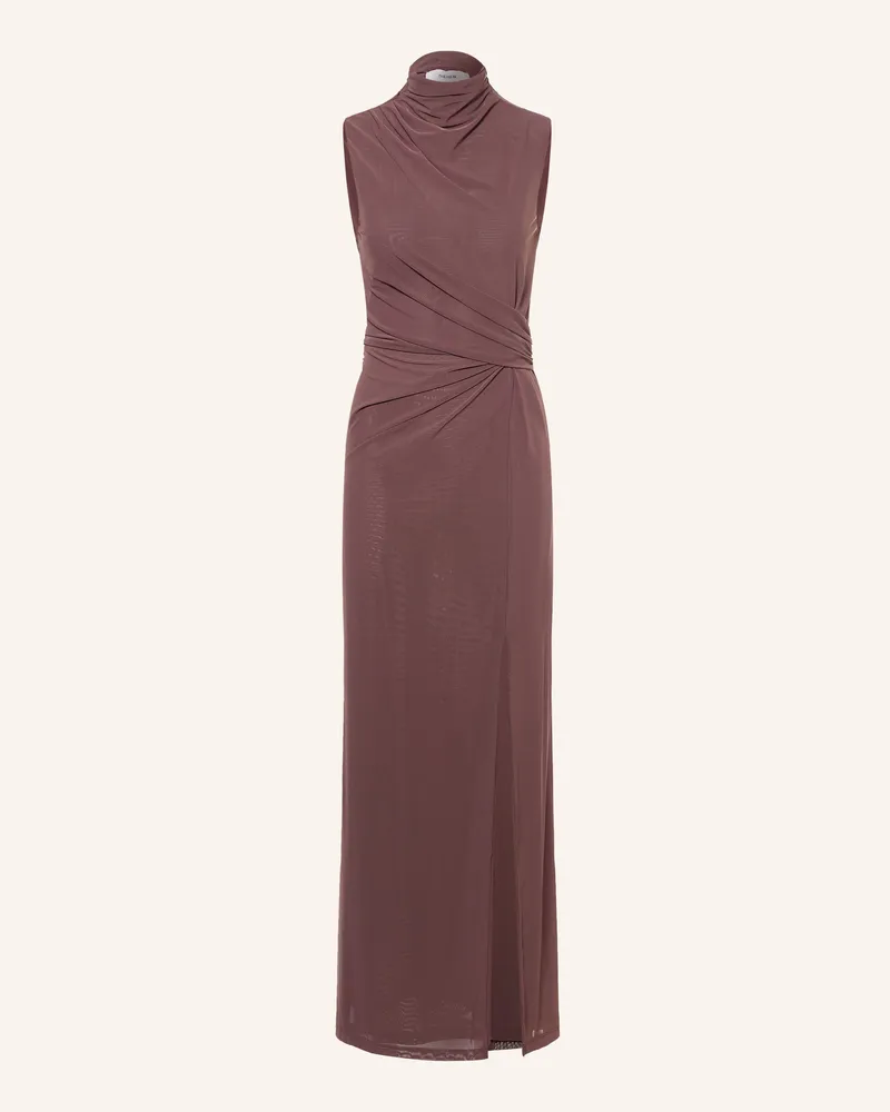 Reiss Mesh-Kleid Dylan braun Taupe