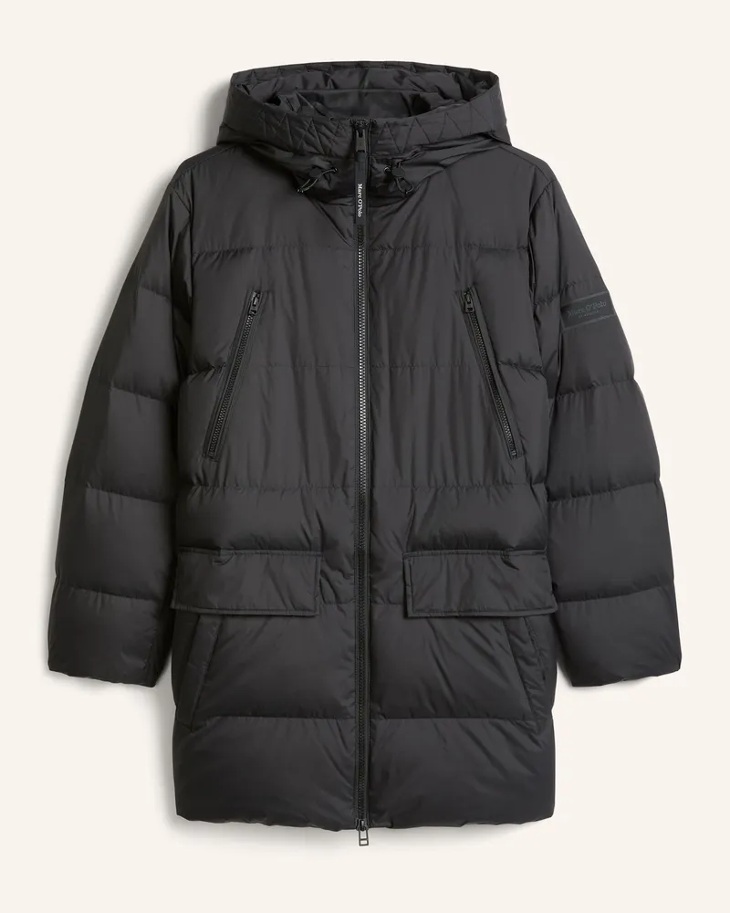 Marc O'Polo Daunenjacke schwarz Schwarz