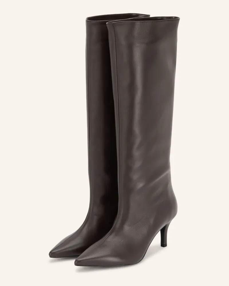 Mrs & HUGS Stiefel braun Schwarz