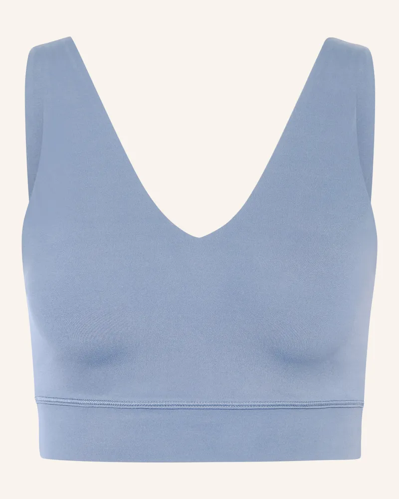 Sweaty Betty Sport-Bh Ultimate Studio Voop blau Hellblau