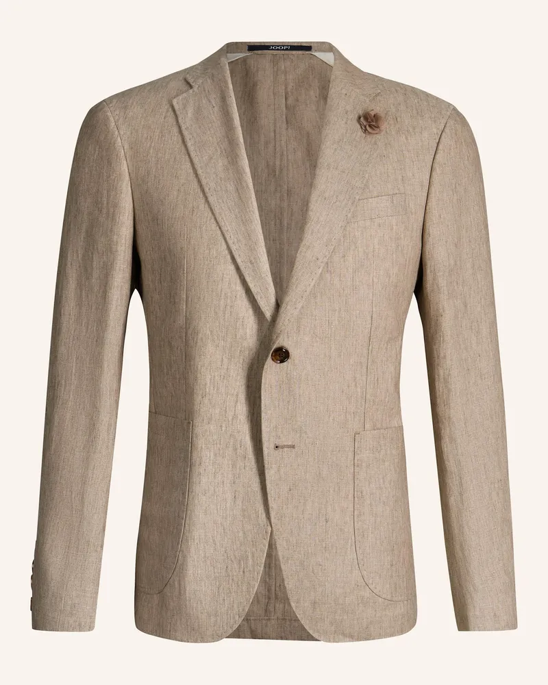 JOOP! Leinen-Sakko Slim Fit beige Beige