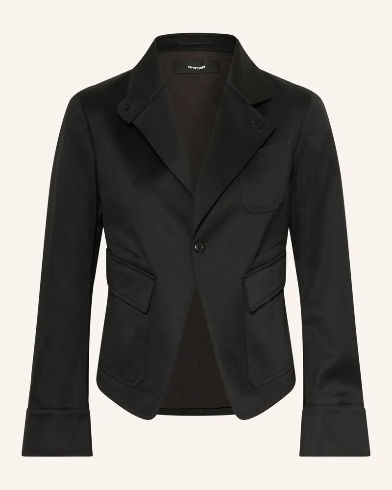 G-STAR RAW Blazer schwarz Schwarz