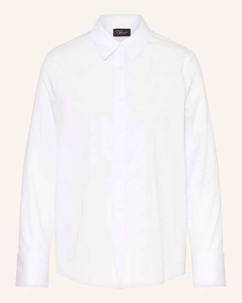 S.Oliver Hemdbluse weiss Weiss