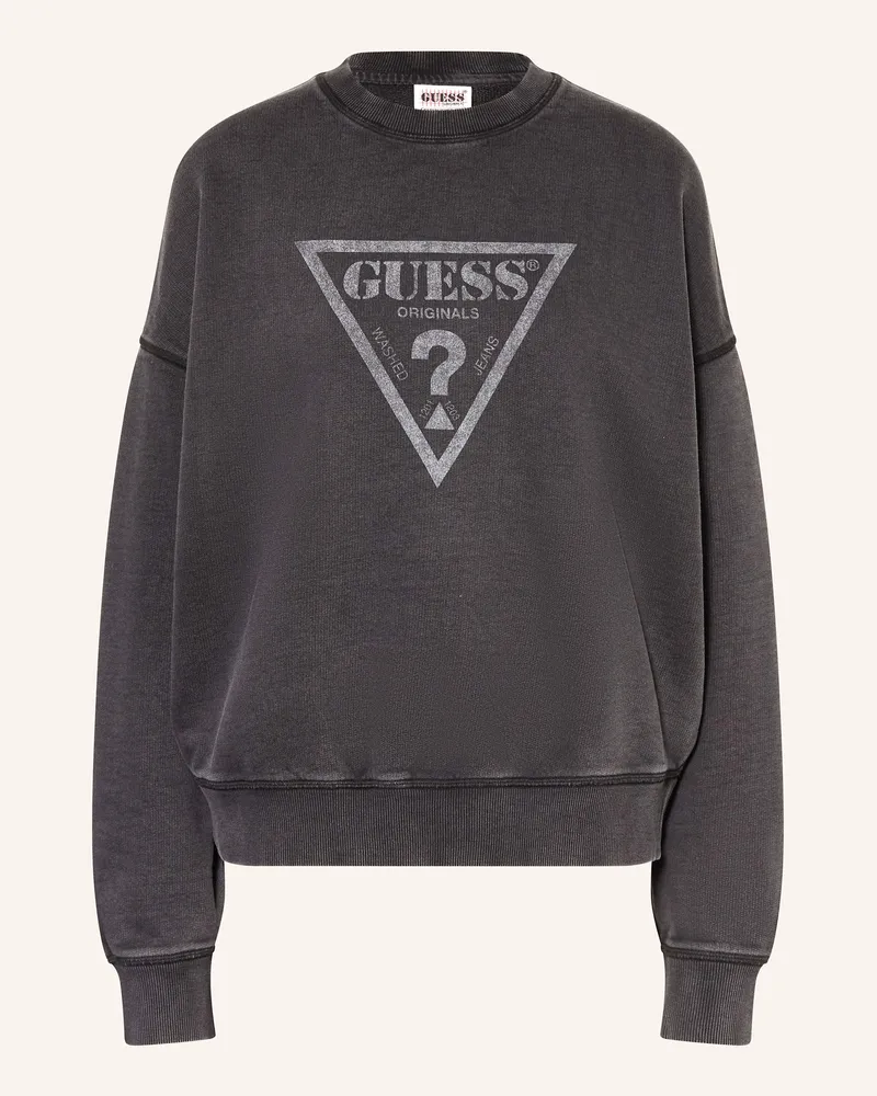 Guess Sweatshirt Schwarz