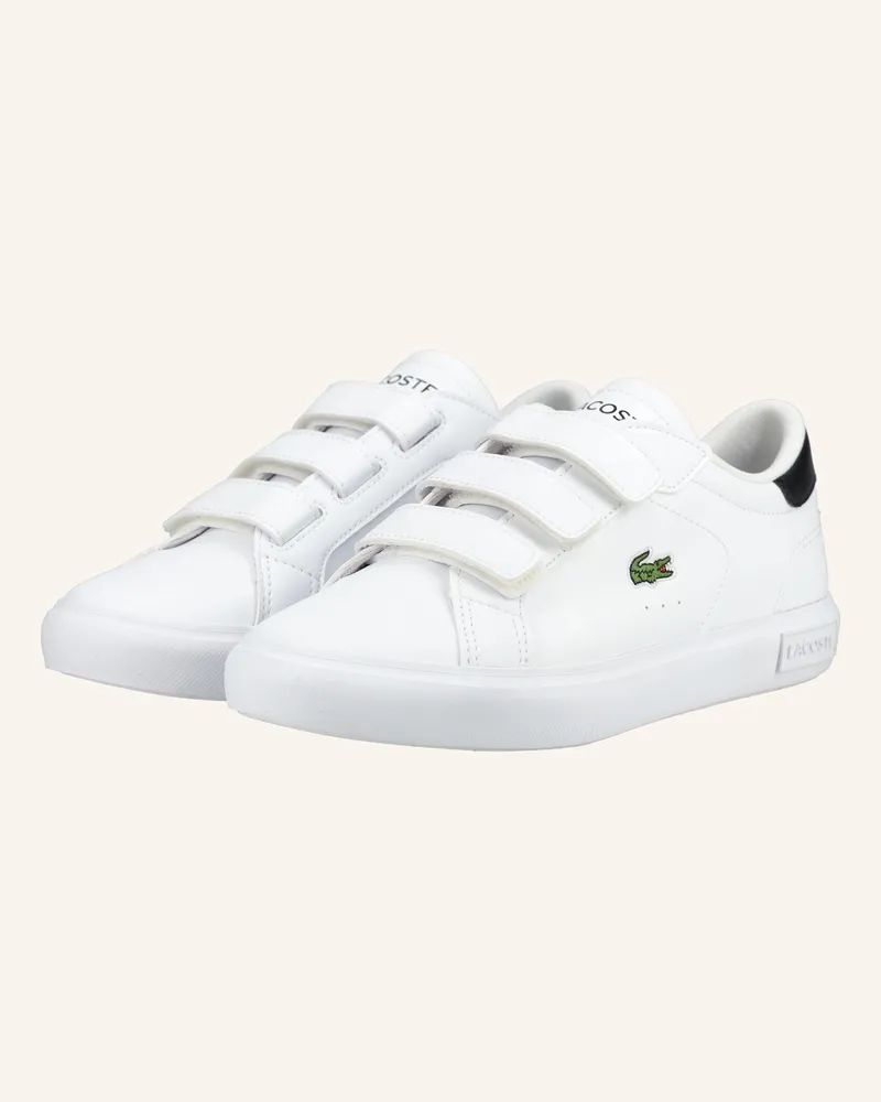 Lacoste Sneaker Powercourt weiss Weiss