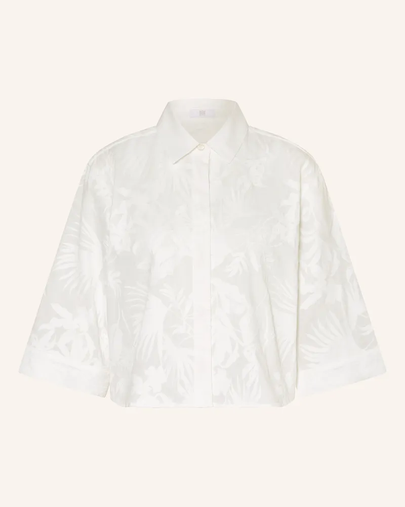 Riani Cropped-Hemdbluse Mit 3/4-Arm weiss Weiss