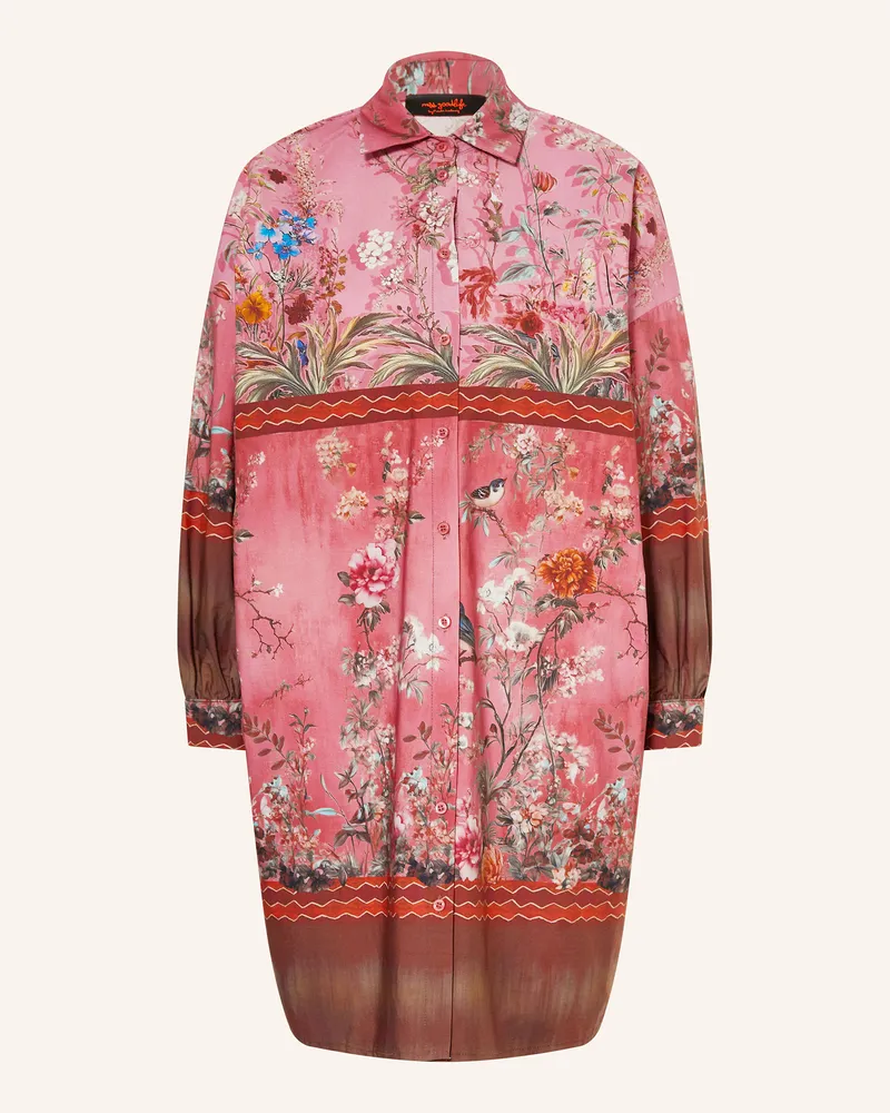 Miss Goodlife Hemdblusenkleid Rosé