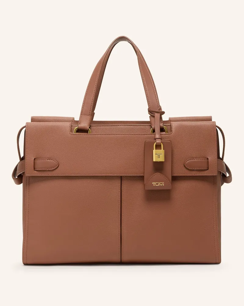 Tumi AGENT Shopper TOTE MEDIUM Braun