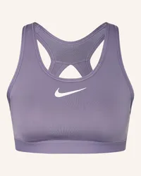 Nike Sport-BH SWOOSH mit Mesh Lila