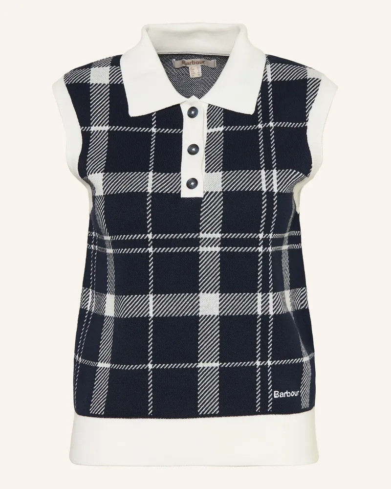 Barbour Pullunder Allerdale blau Dunkelblau