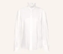 Rüschenbluse weiss