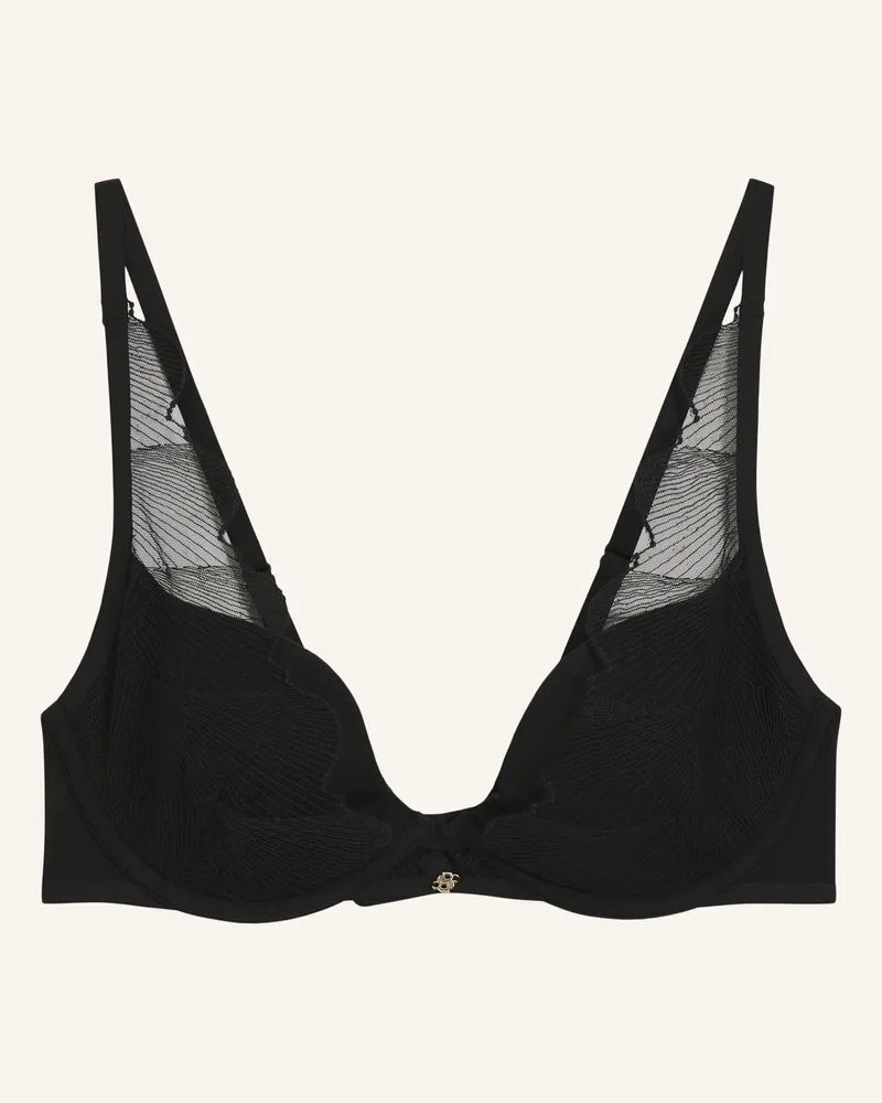 HUGO BOSS Bh Spacer Plunge_Gingko schwarz Schwarz