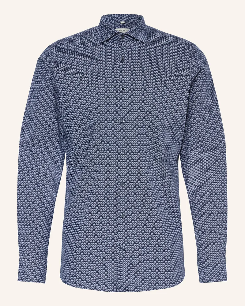 Olymp Hemd Level Five Body Fit blau Dunkelblau