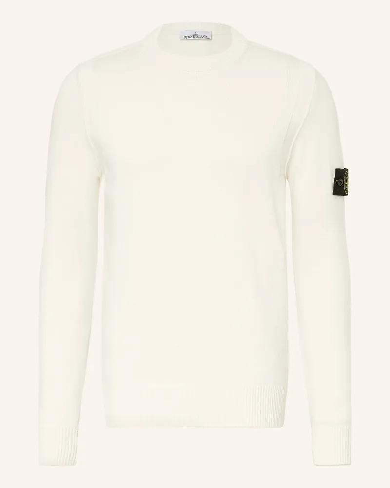 Stone Island Pullover weiss Ecru