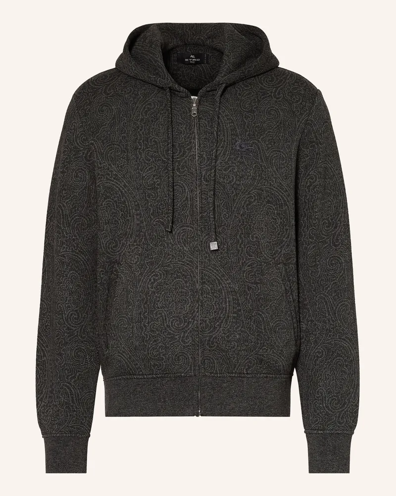 Etro Sweatjacke grau Dunkelgrau
