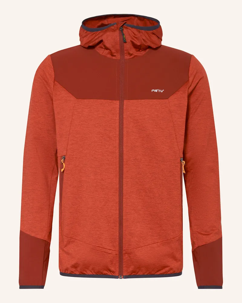 me°ru' Midlayer-Jacke FAXE Rot