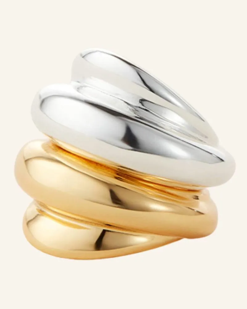 Jenny Bird Earcuff Leona Ear Cuff Set Two-Tone By Glambou gold Gold