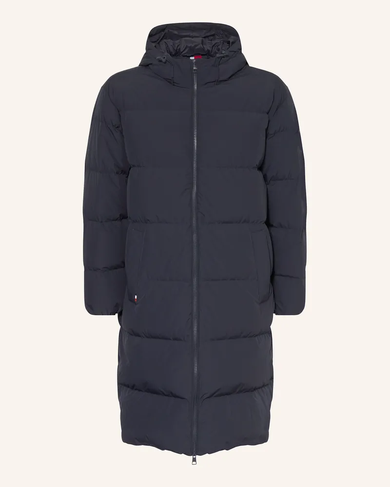 Tommy Hilfiger Daunenmantel blau Dunkelblau