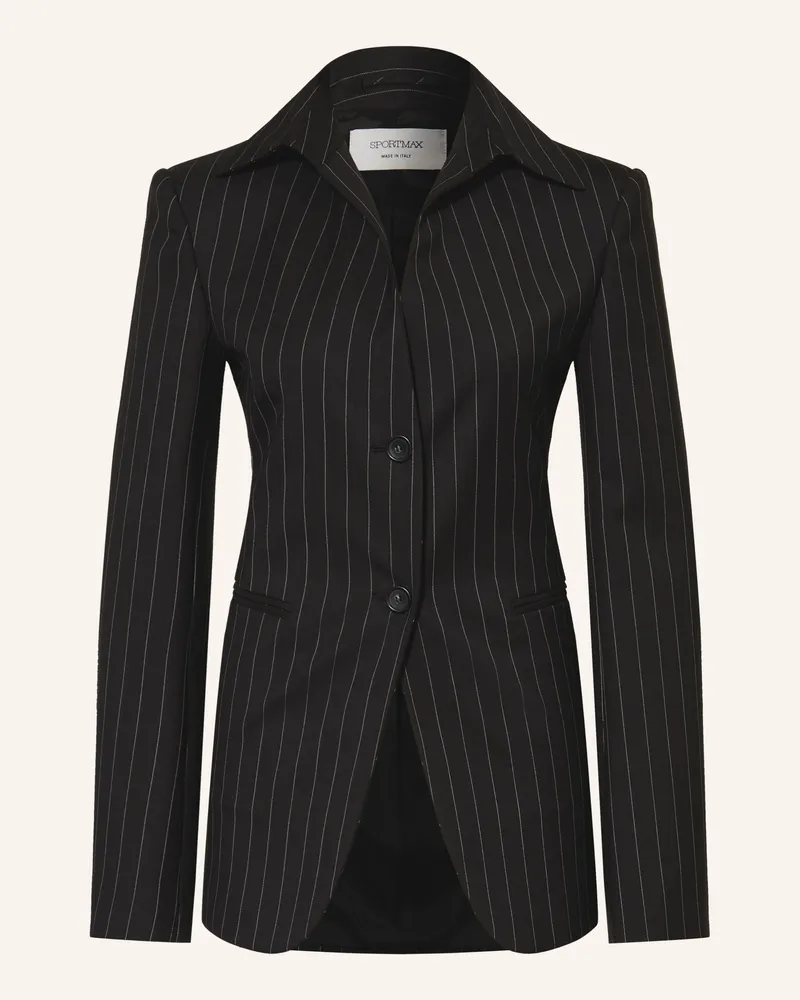 SPORTMAX Blazer schwarz Schwarz