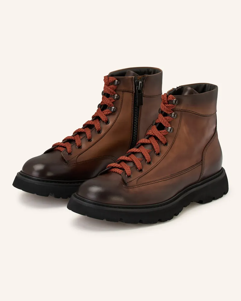 Doucal´s Schnürboots NEIL Dunkelbraun