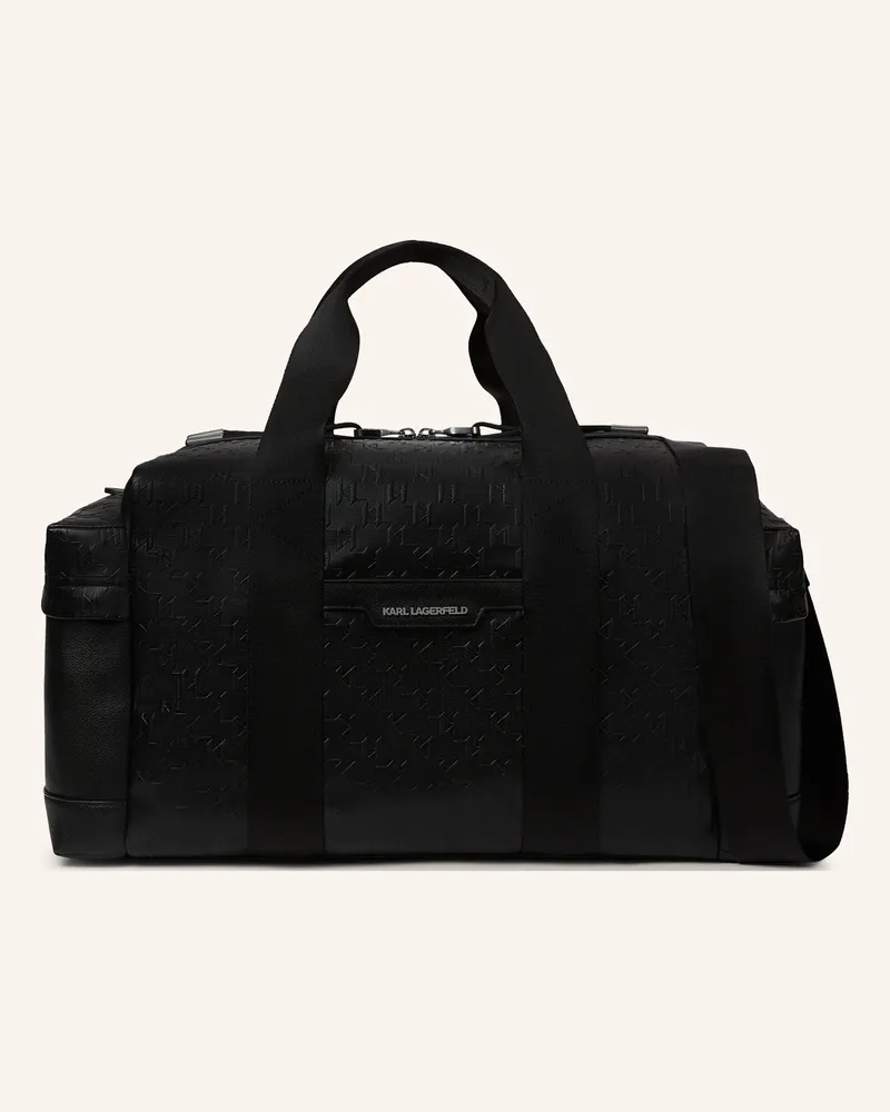 Karl Lagerfeld Weekender schwarz Schwarz
