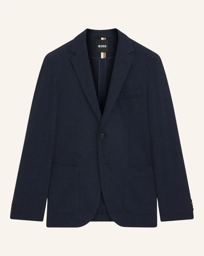 HUGO BOSS Blazer C-Jaye-J-241 Regular Fit blau Dunkelblau