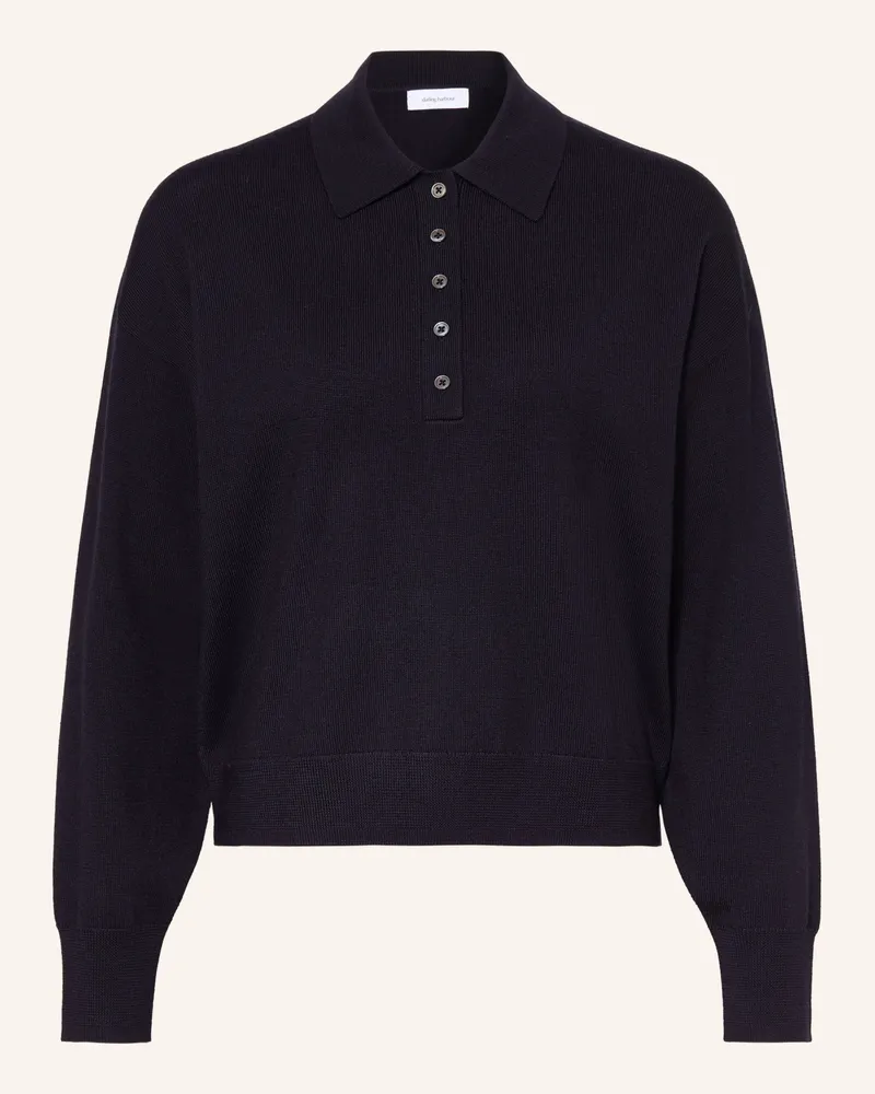 Darling Harbour Pullover Aus Merinowolle blau Navy
