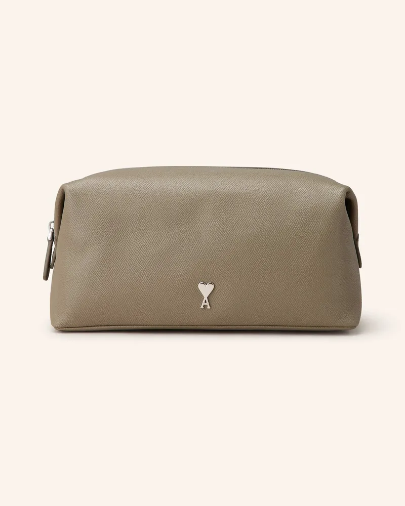 AMI Paris Kosmetiktasche PARIS PARIS Taupe