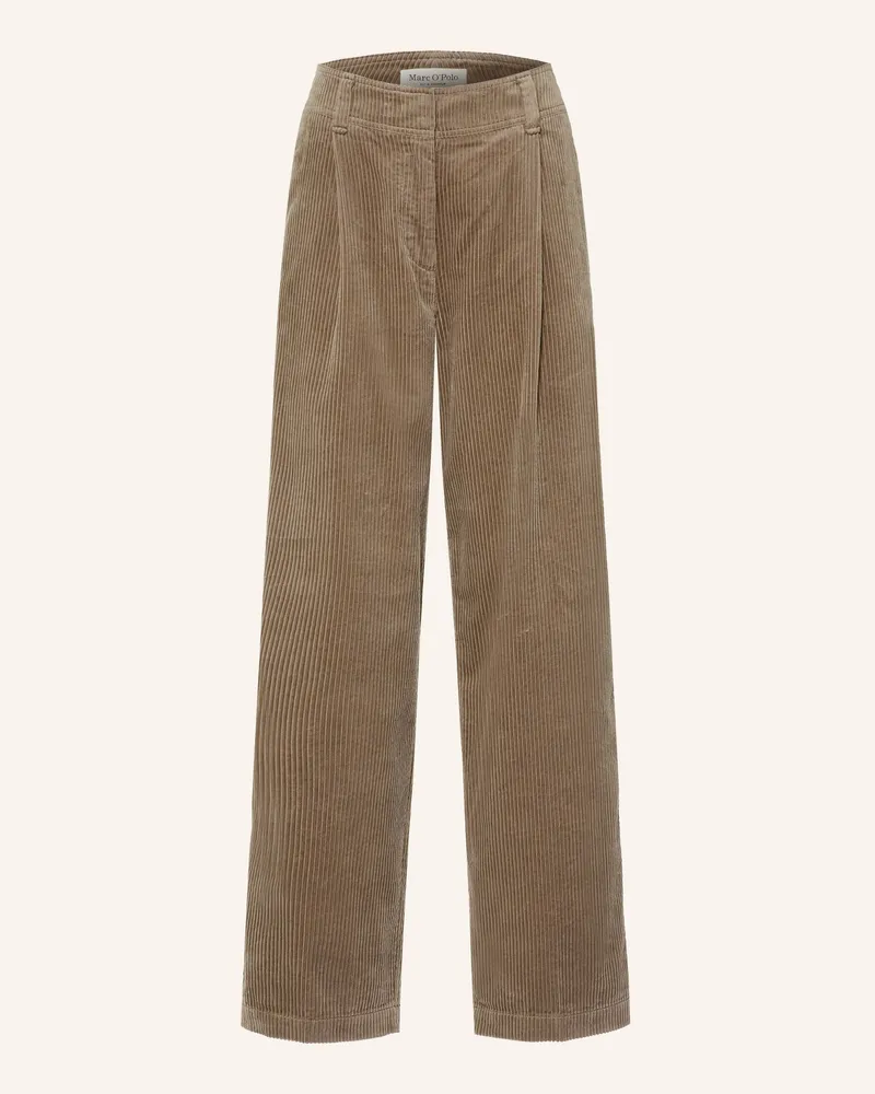 Marc O'Polo Marlenehose Aus Cord beige Beige
