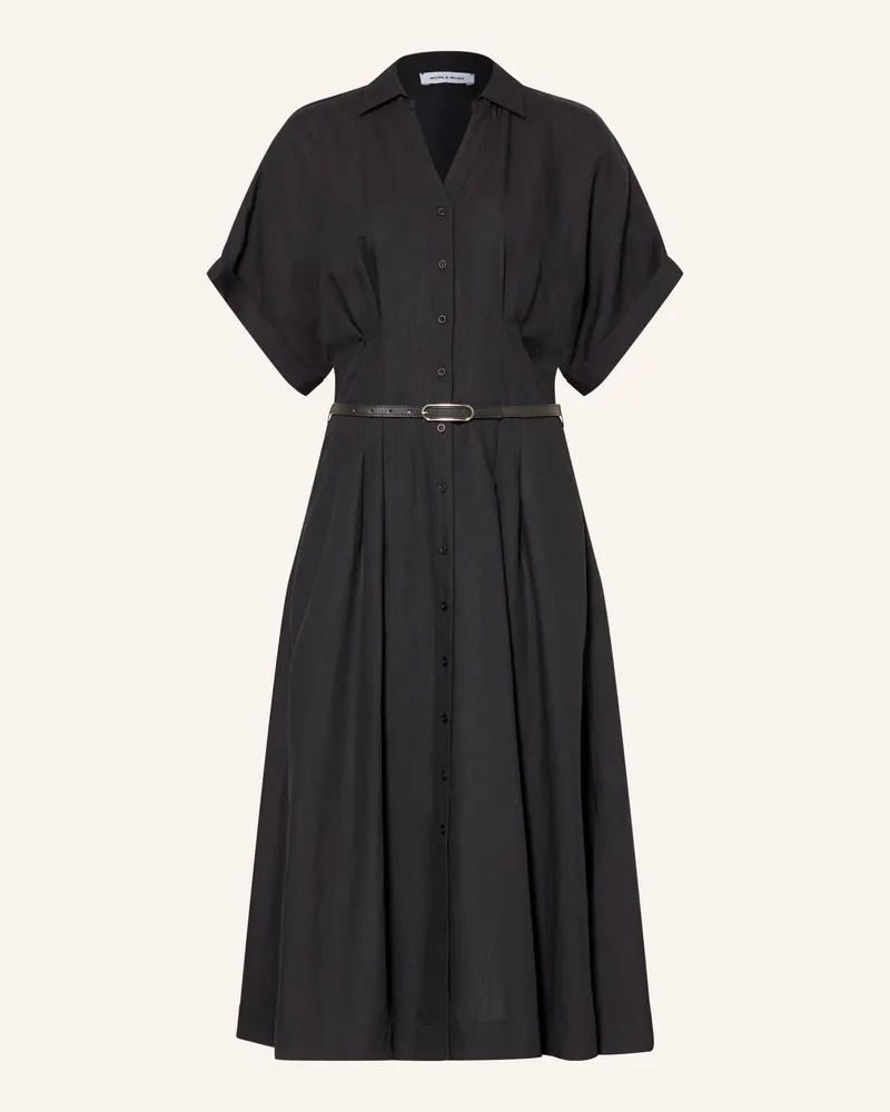 More & More Hemdblusenkleid schwarz Schwarz