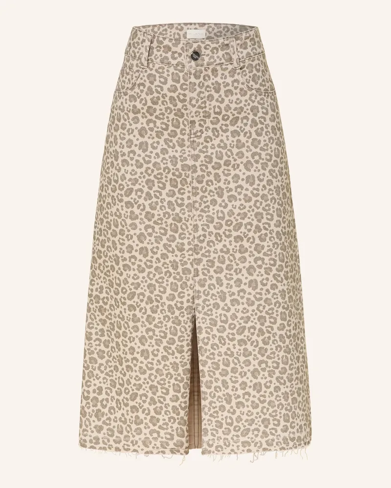 Milano Italy Jeansrock beige Creme