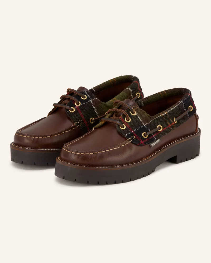 Barbour Bootsschuhe Darras braun Dunkelbraun