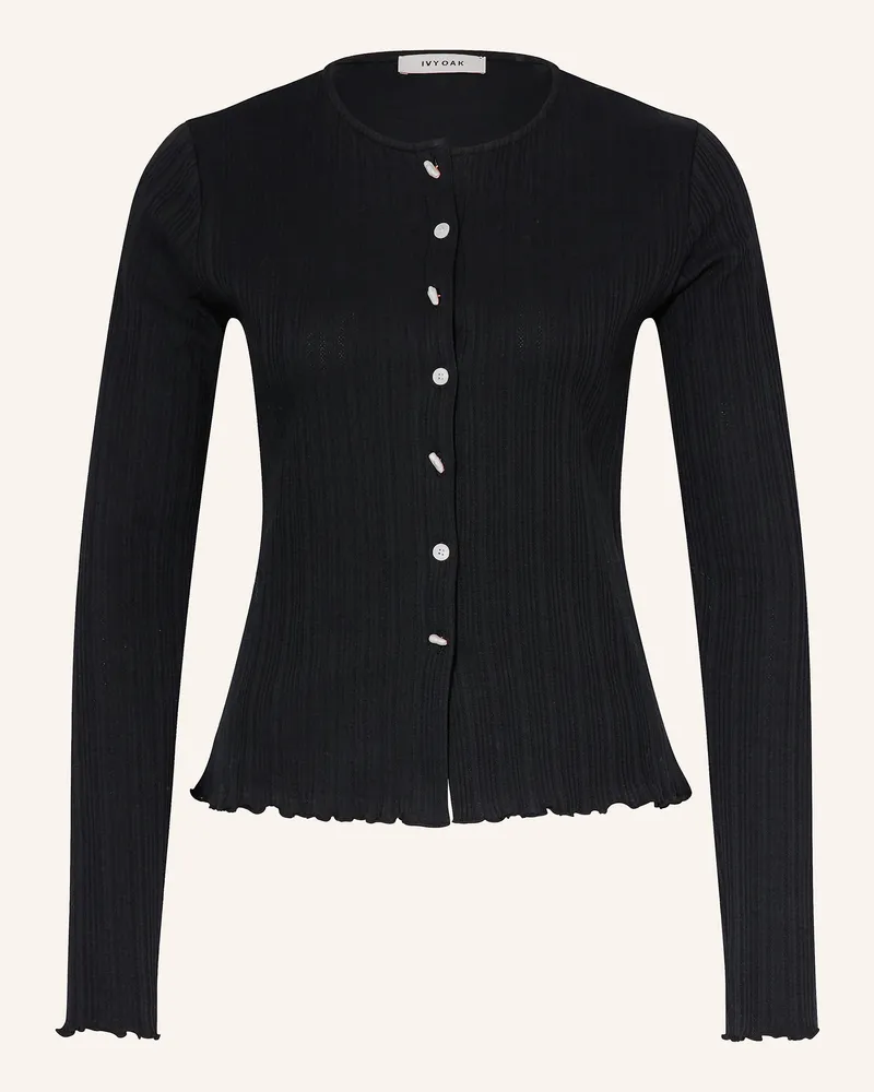 IVY & OAK Strickjacke KAMILLE Schwarz