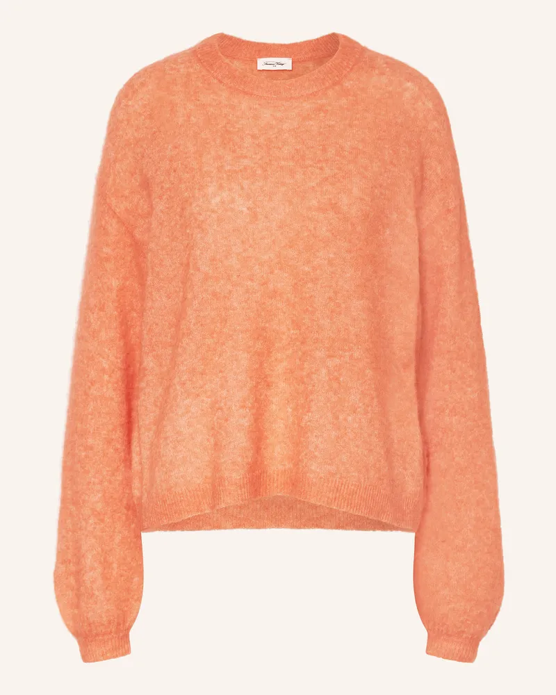 American Vintage Pullover mit Alpaka Orange