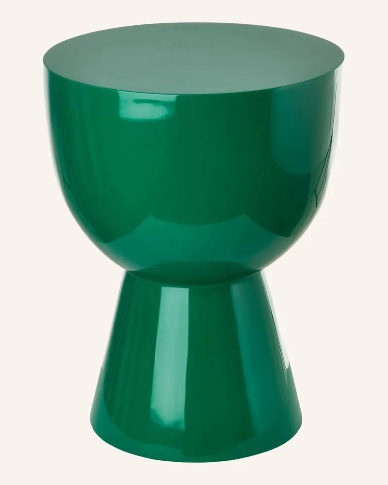 POLSPOTTEN Hocker Tam Tam gruen Dunkelgrün