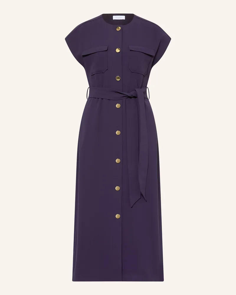 HOBBS London Kleid TANIA Dunkellila