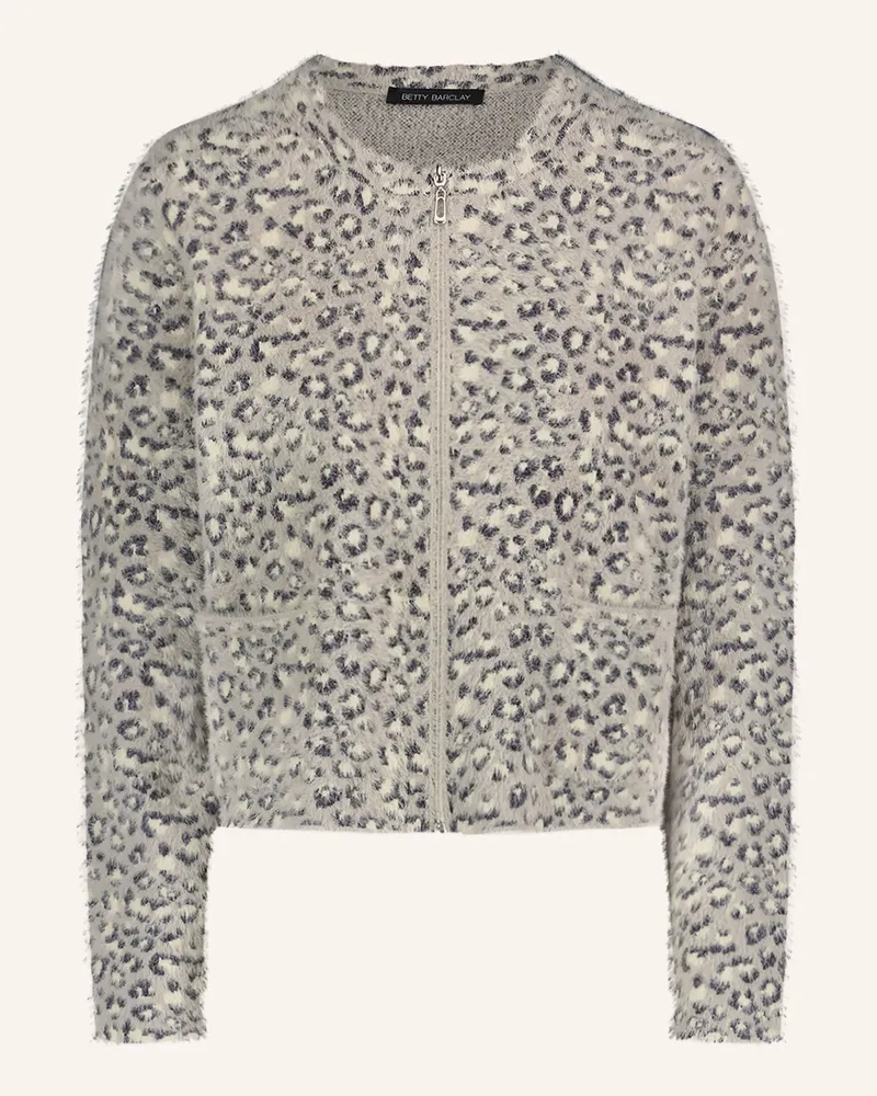 Betty Barclay Strickjacke grau Hellgrau