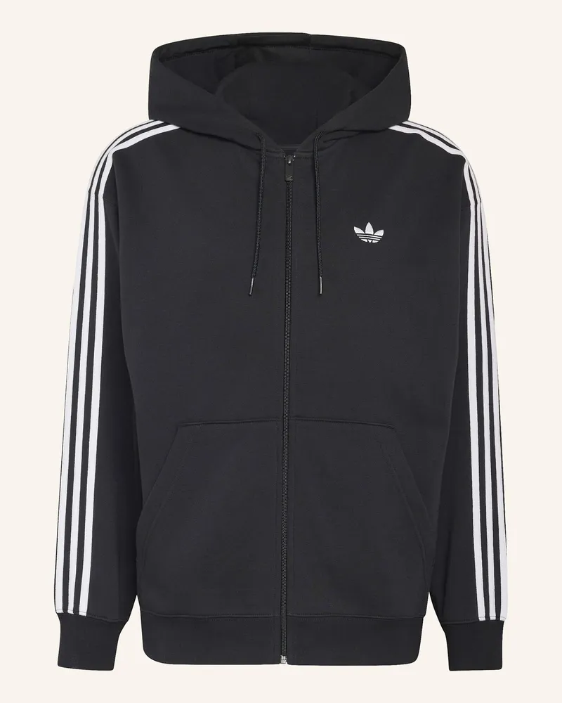 adidas Adidas Adicolor Kapuzenjacke, Oversize gruen Schwarz