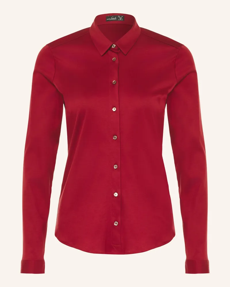 van Laack Hemdbluse Vl-Malis-Sv Aus Jersey rot Dunkelrot