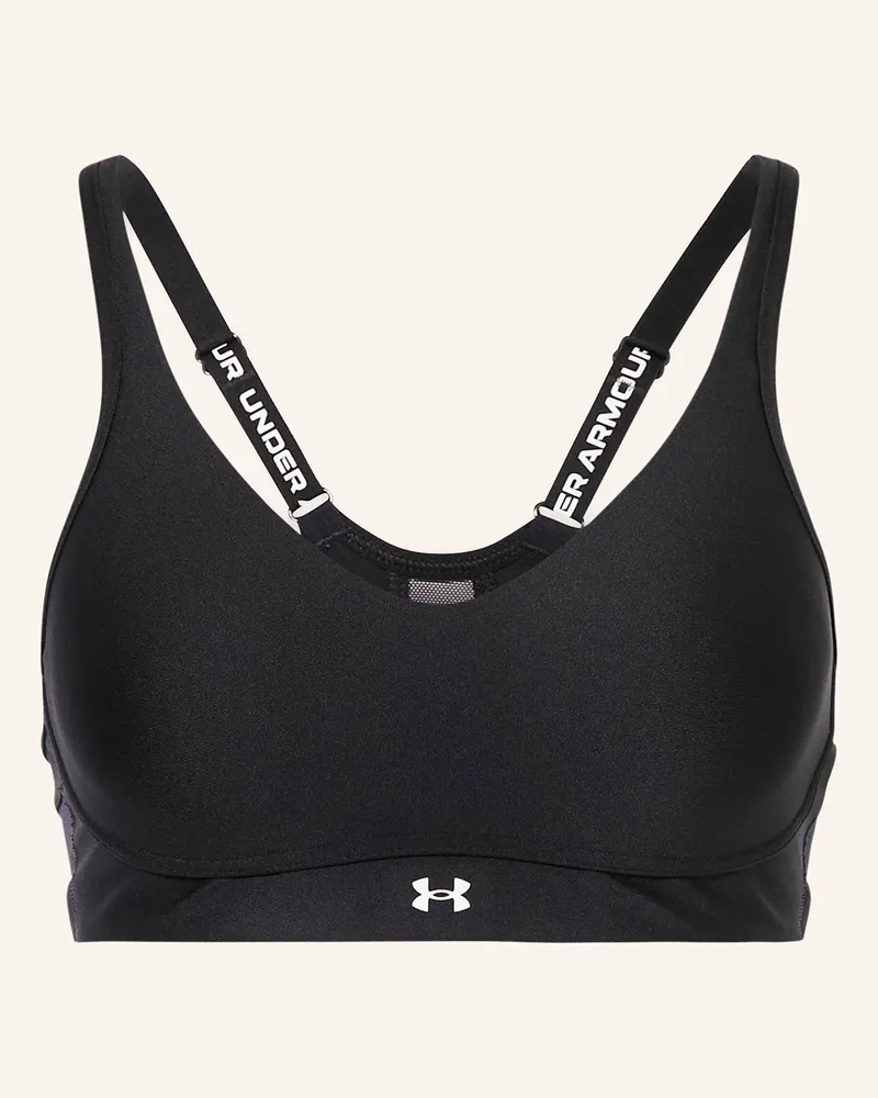 Under Armour Sport-BH UA INFINITY LOW 2.0 mit Mesh Schwarz