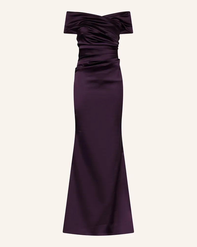 Talbot Runhof Abendkleid pink Dunkellila