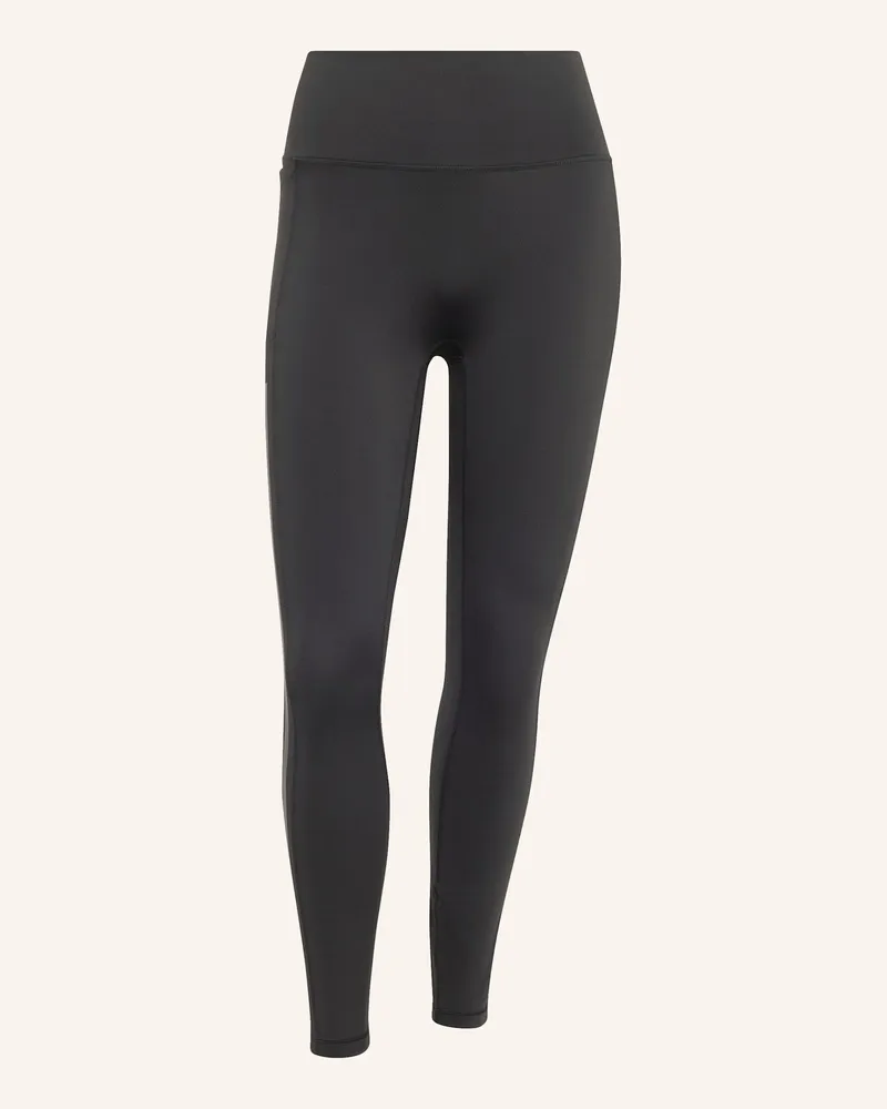 adidas Optime Workout 3-Streifen 7/8 Leggings schwarz Schwarz