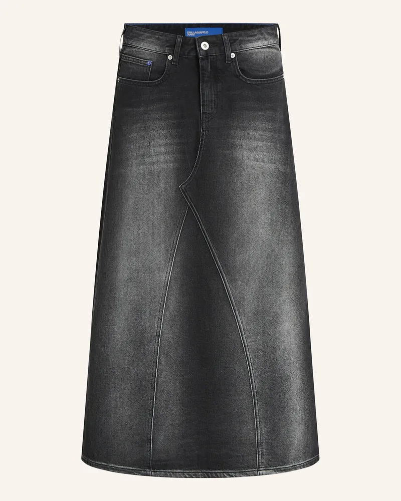 Karl Lagerfeld Rock schwarz Schwarz