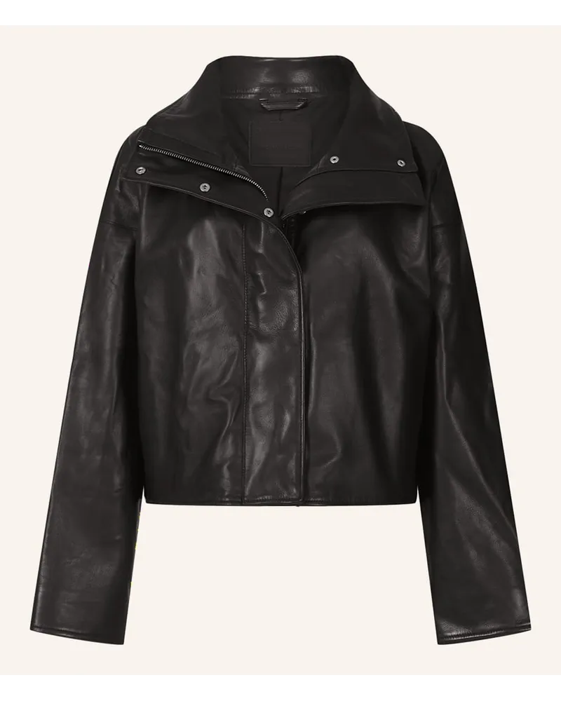 AllSaints Lederjacke RYDER Schwarz