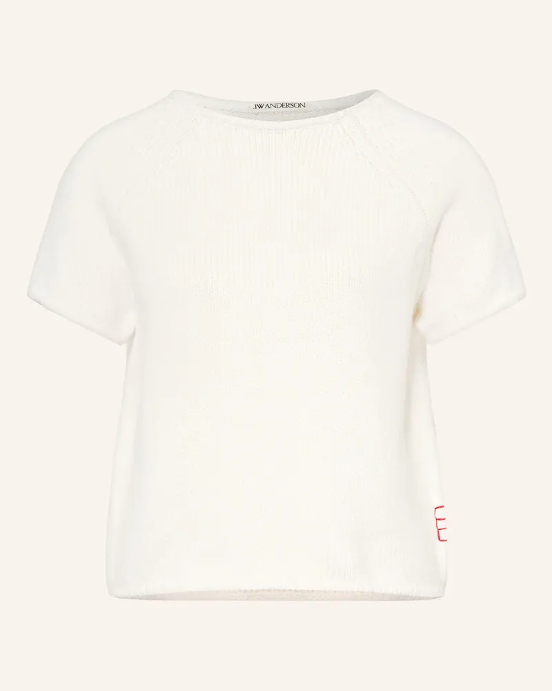 J.W.Anderson Strickshirt weiss Creme